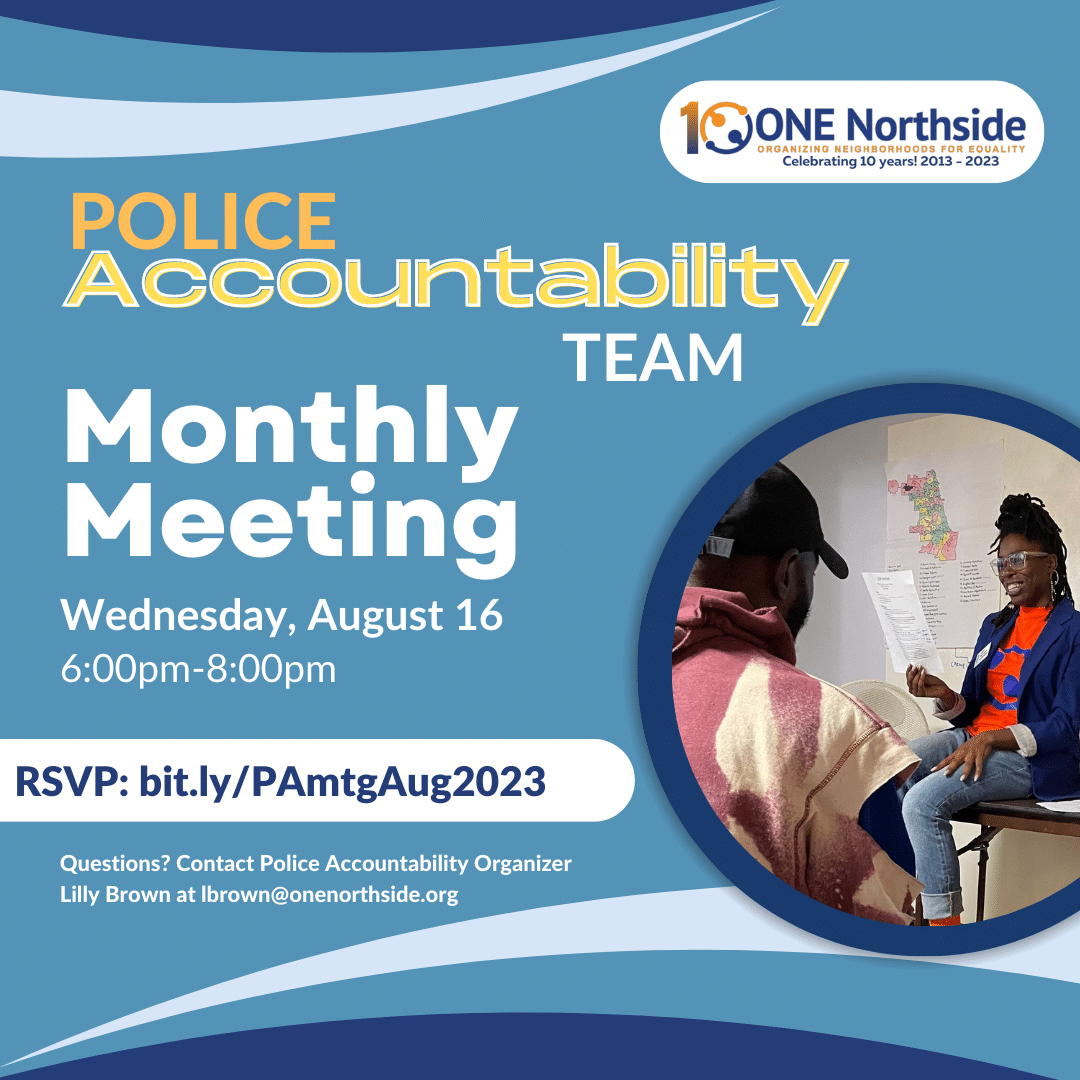 August Police Accountability Meeting