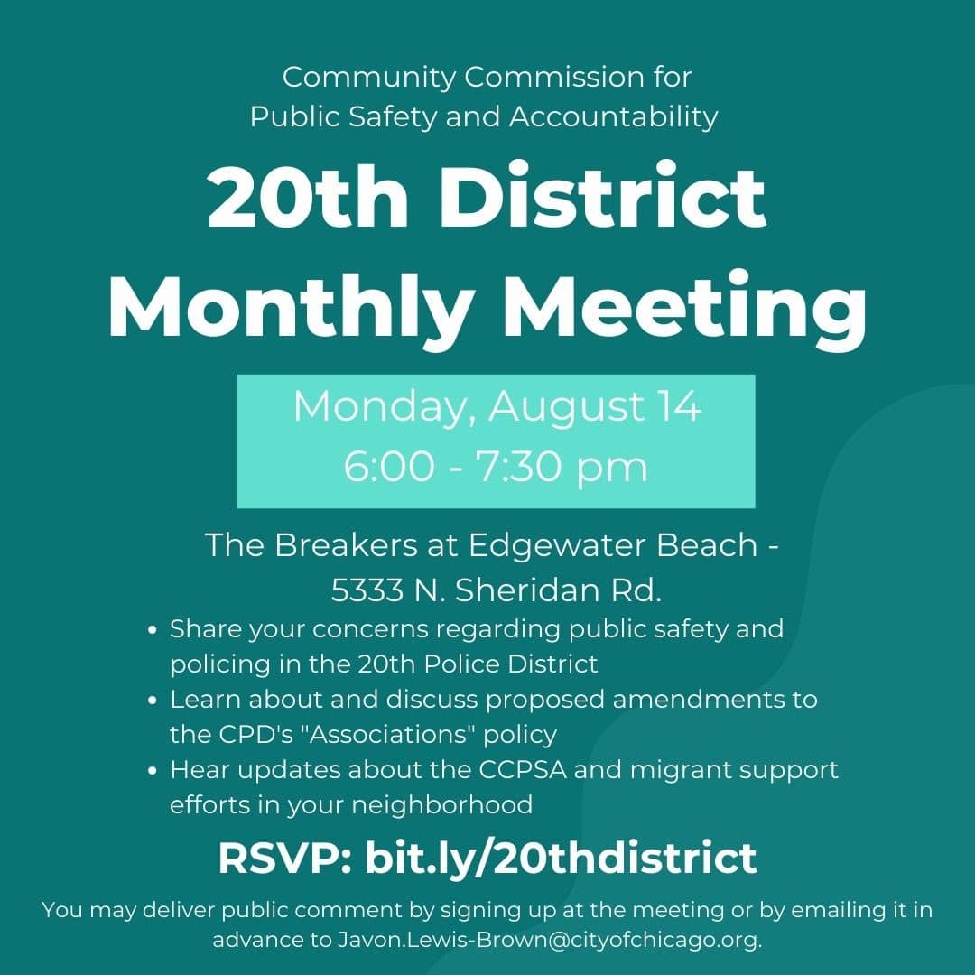 20th District Monthly Meeting