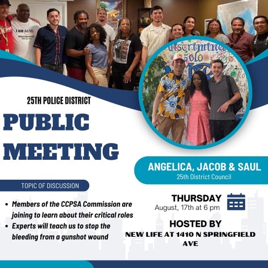 25th Police District Public Meeting