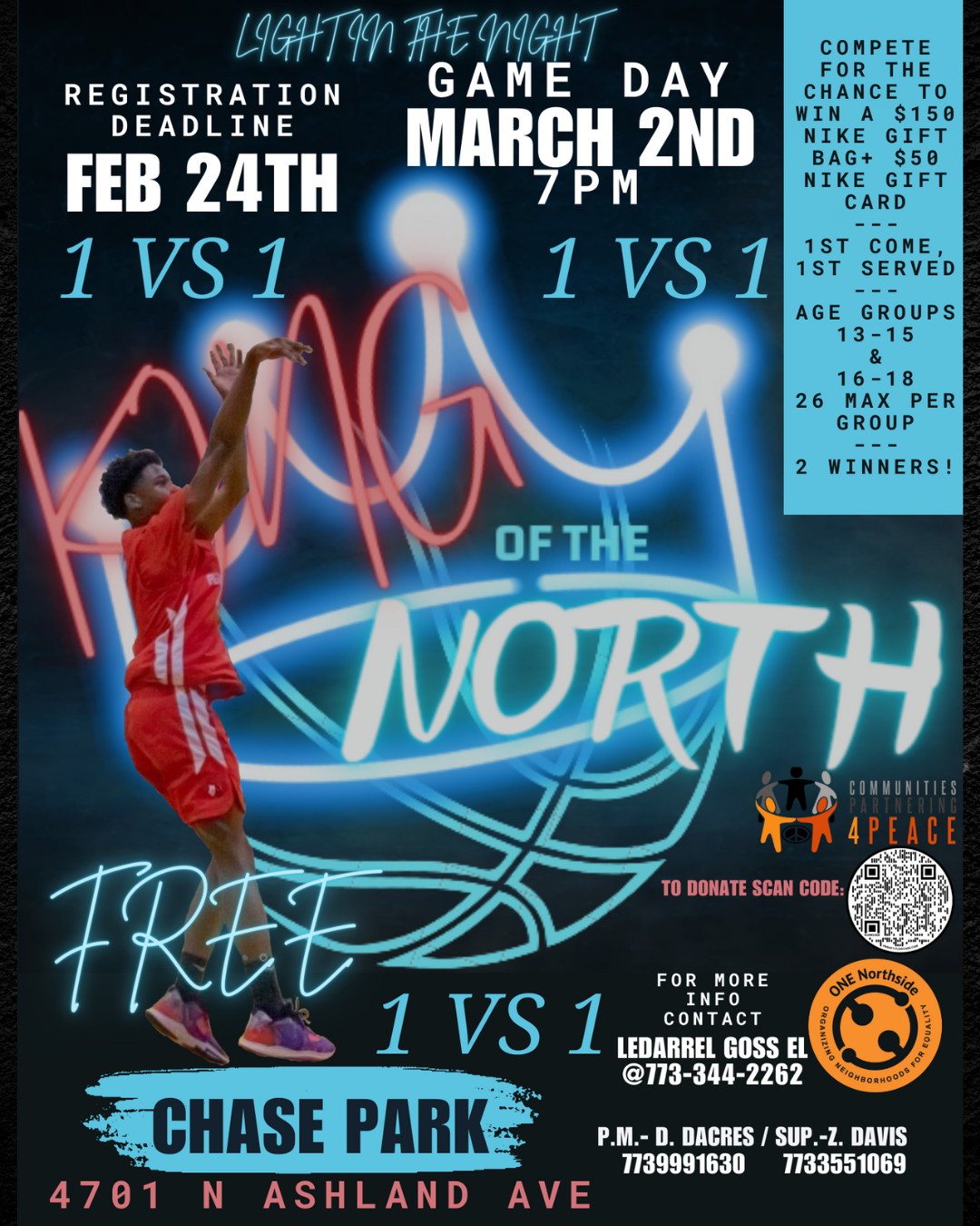 Cp4p King of the North 1v1 tournament Mar 1