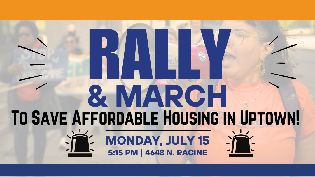 rally and march for affordable housing july 15