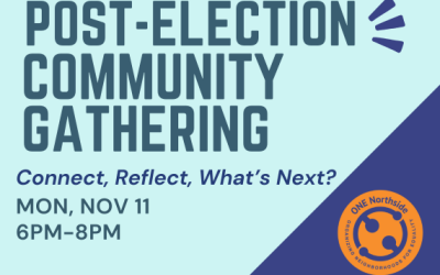 Post-election gathering November 11 + more November news and events