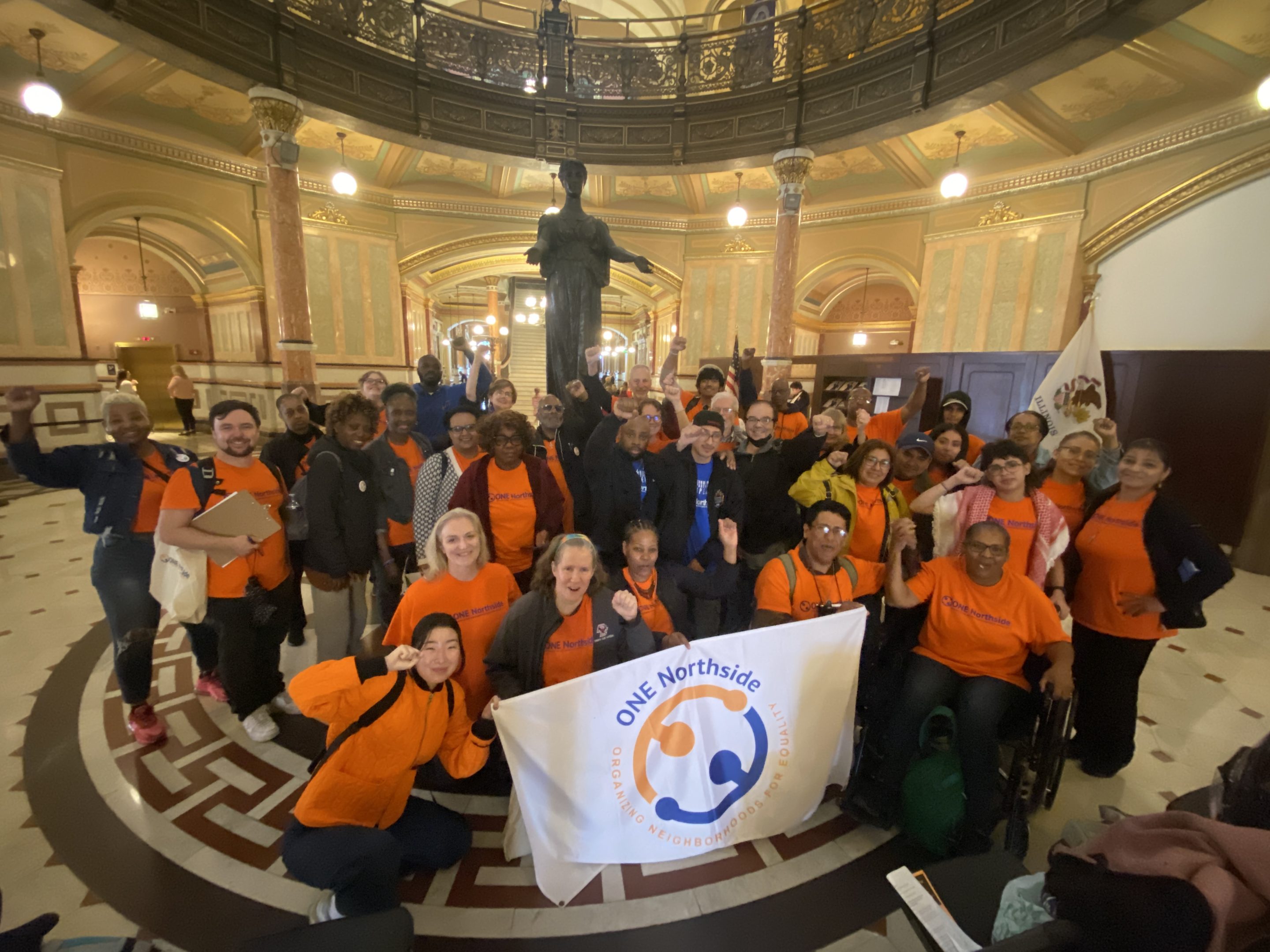 one northside group in the capitol building